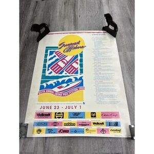 1990 Suncoast Offshore 6th Annual Grand Prix Festival Schedule Of Events Poster